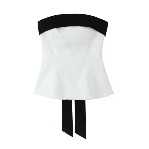 TUBE TOP WITH BOW
