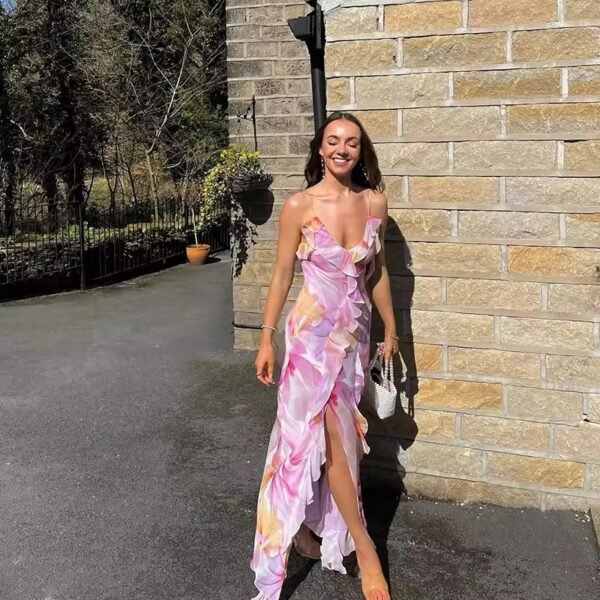FLORAL BEACH DRESS