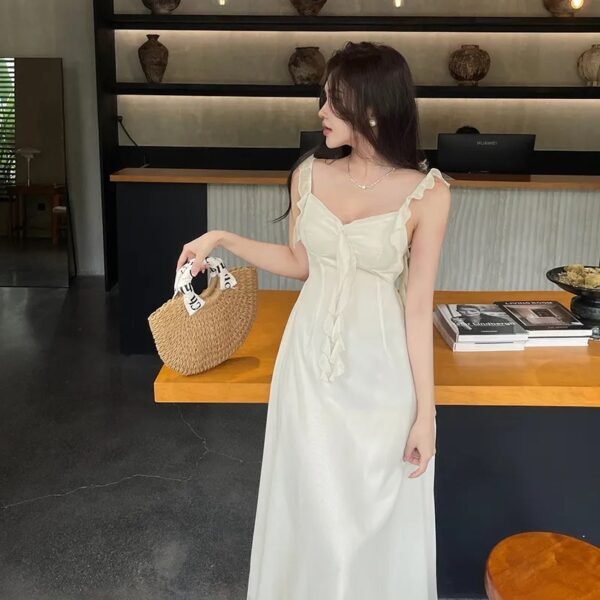 FRILL BEACH DRESS