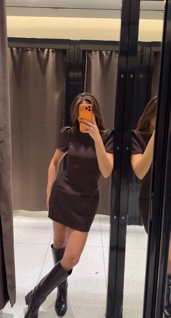 POCKETED MINI DRESS